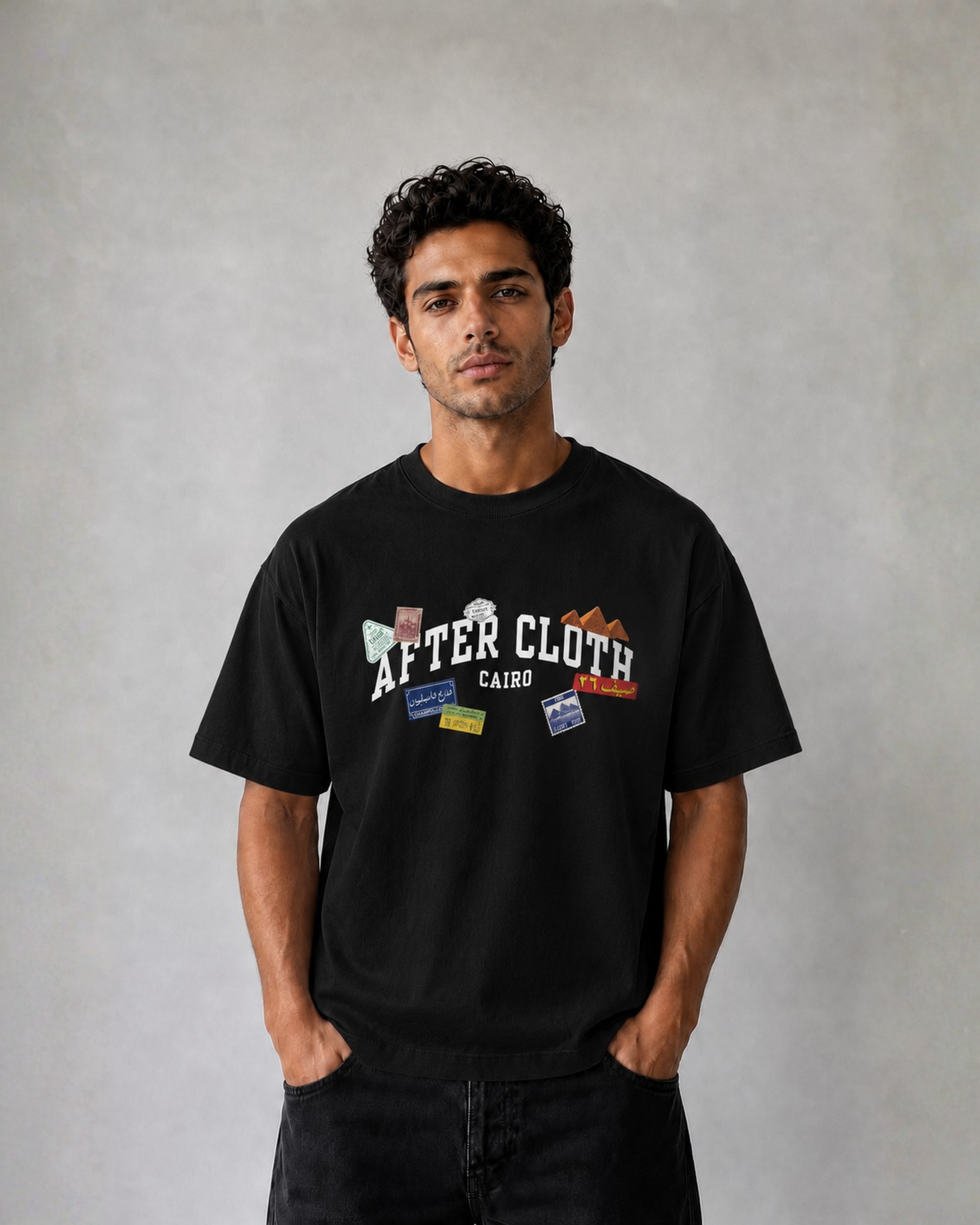 AfterCloth Black Tee
