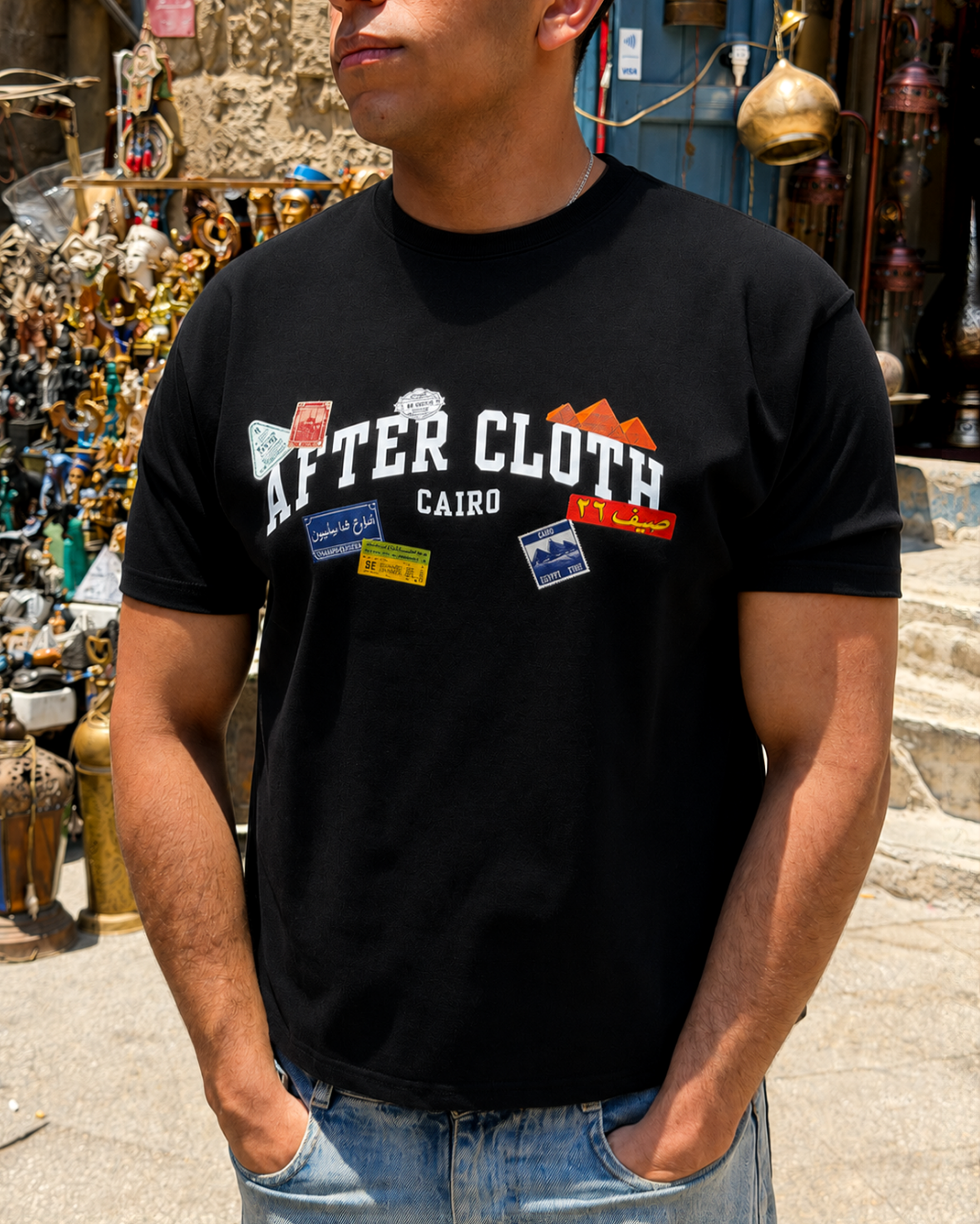 AfterCloth Black Tee